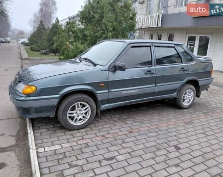 Зеленый ВАЗ 2115 Самара, объемом двигателя 1.6 л и пробегом 133 тыс. км за 1950 $, фото 11 на Automoto.ua