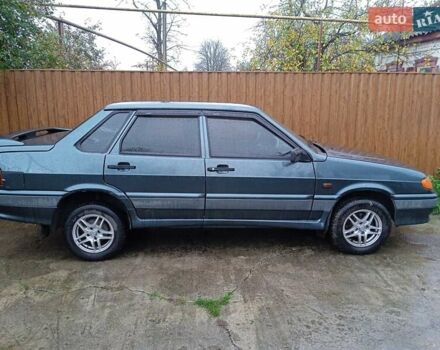 Зелений ВАЗ 2115 Самара, об'ємом двигуна 1.6 л та пробігом 133 тис. км за 2300 $, фото 3 на Automoto.ua