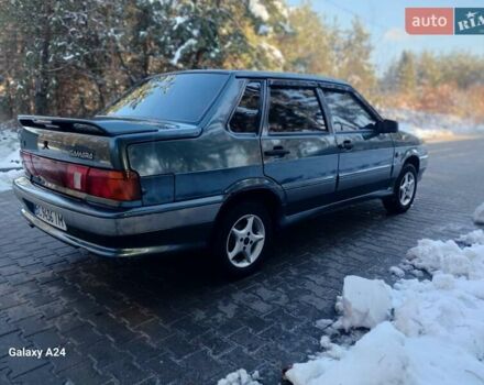 Зелений ВАЗ 2115 Самара, об'ємом двигуна 1.6 л та пробігом 138 тис. км за 1350 $, фото 23 на Automoto.ua