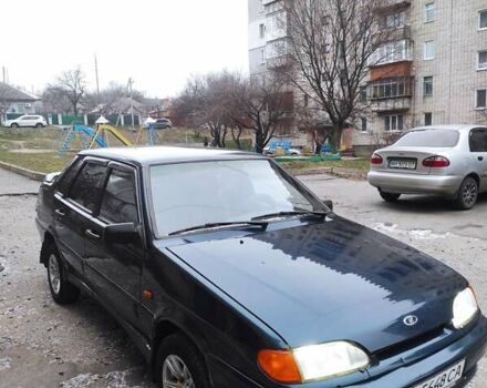 Зеленый ВАЗ 2115 Самара, объемом двигателя 1.6 л и пробегом 180 тыс. км за 2800 $, фото 2 на Automoto.ua