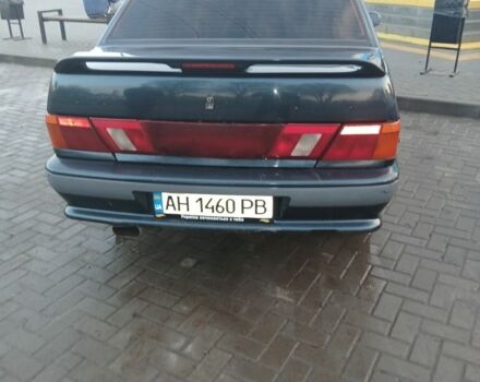 Зеленый ВАЗ 2115 Самара, объемом двигателя 1.6 л и пробегом 240 тыс. км за 1900 $, фото 1 на Automoto.ua