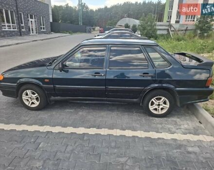 Зеленый ВАЗ 2115 Самара, объемом двигателя 1.6 л и пробегом 281 тыс. км за 1800 $, фото 14 на Automoto.ua