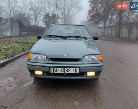 Зеленый ВАЗ 2115 Самара, объемом двигателя 1.6 л и пробегом 133 тыс. км за 1950 $, фото 3 на Automoto.ua