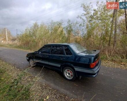 Зеленый ВАЗ 2115 Самара, объемом двигателя 1.6 л и пробегом 225 тыс. км за 1650 $, фото 3 на Automoto.ua