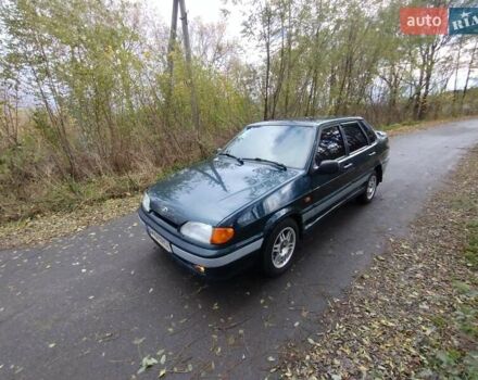 Зеленый ВАЗ 2115 Самара, объемом двигателя 1.6 л и пробегом 225 тыс. км за 1650 $, фото 8 на Automoto.ua