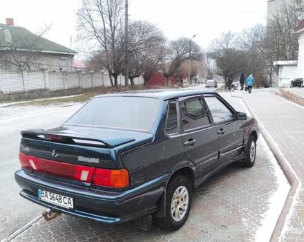 Зеленый ВАЗ 2115 Самара, объемом двигателя 1.6 л и пробегом 180 тыс. км за 2800 $, фото 5 на Automoto.ua