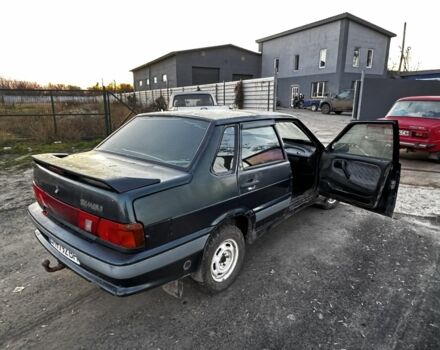 Зеленый ВАЗ 2115 Самара, объемом двигателя 1.6 л и пробегом 60 тыс. км за 713 $, фото 6 на Automoto.ua