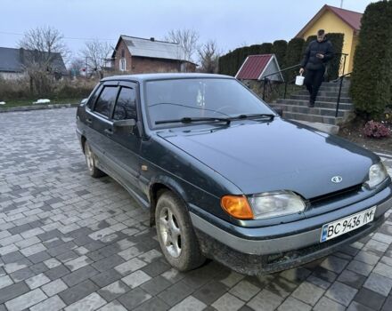 Зелений ВАЗ 2115 Самара, об'ємом двигуна 1.6 л та пробігом 138 тис. км за 2100 $, фото 3 на Automoto.ua