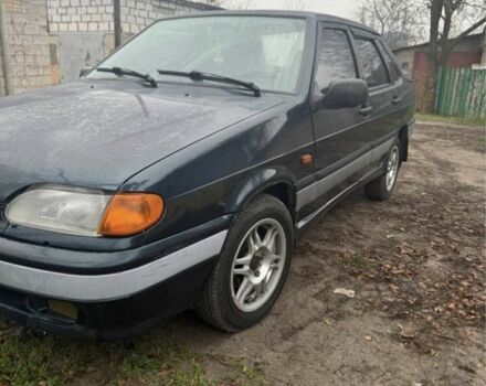 Зеленый ВАЗ 2115 Самара, объемом двигателя 1.6 л и пробегом 181 тыс. км за 1800 $, фото 1 на Automoto.ua