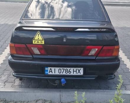 Зеленый ВАЗ 2115 Самара, объемом двигателя 1.6 л и пробегом 281 тыс. км за 1800 $, фото 11 на Automoto.ua