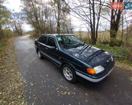 Зеленый ВАЗ 2115 Самара, объемом двигателя 1.6 л и пробегом 225 тыс. км за 1650 $, фото 7 на Automoto.ua