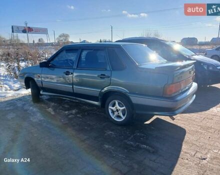 Зелений ВАЗ 2115 Самара, об'ємом двигуна 1.6 л та пробігом 138 тис. км за 1350 $, фото 5 на Automoto.ua