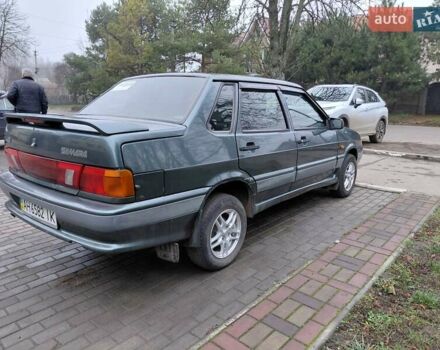 Зеленый ВАЗ 2115 Самара, объемом двигателя 1.6 л и пробегом 133 тыс. км за 1950 $, фото 13 на Automoto.ua