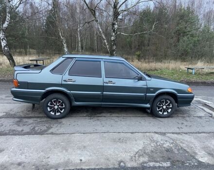 Зелений ВАЗ 2115 Самара, об'ємом двигуна 1.6 л та пробігом 230 тис. км за 2000 $, фото 2 на Automoto.ua