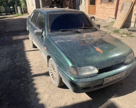 Зеленый ВАЗ 2115 Самара, объемом двигателя 1.6 л и пробегом 200 тыс. км за 901 $, фото 2 на Automoto.ua