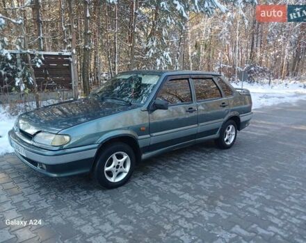 Зелений ВАЗ 2115 Самара, об'ємом двигуна 1.6 л та пробігом 138 тис. км за 1350 $, фото 14 на Automoto.ua