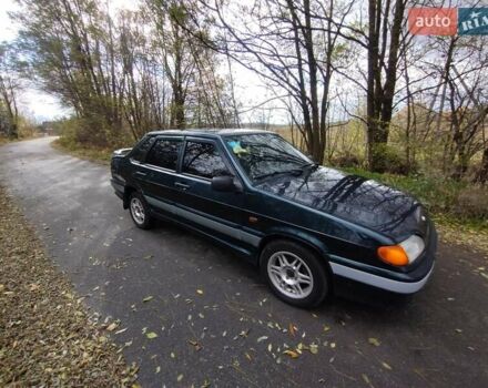 Зеленый ВАЗ 2115 Самара, объемом двигателя 1.6 л и пробегом 225 тыс. км за 1650 $, фото 10 на Automoto.ua