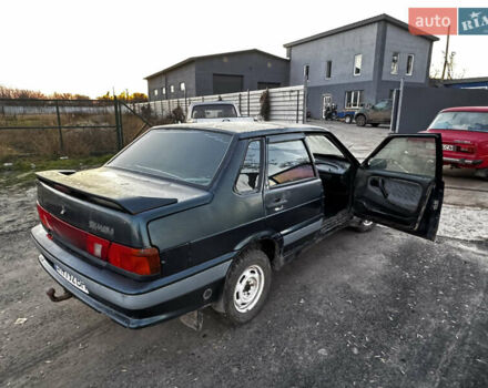 Зеленый ВАЗ 2115 Самара, объемом двигателя 1.6 л и пробегом 1 тыс. км за 711 $, фото 4 на Automoto.ua