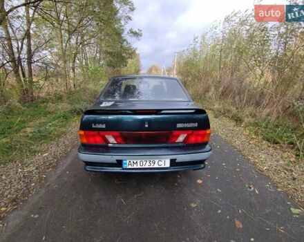 Зеленый ВАЗ 2115 Самара, объемом двигателя 1.6 л и пробегом 225 тыс. км за 1650 $, фото 1 на Automoto.ua