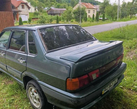 Зеленый ВАЗ 2115 Самара, объемом двигателя 1.6 л и пробегом 107 тыс. км за 1700 $, фото 2 на Automoto.ua