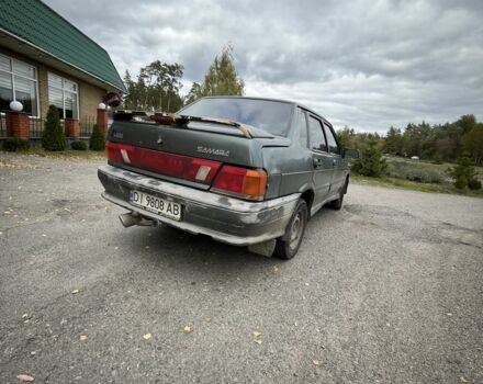 Зеленый ВАЗ 2115 Самара, объемом двигателя 1.6 л и пробегом 115 тыс. км за 950 $, фото 3 на Automoto.ua