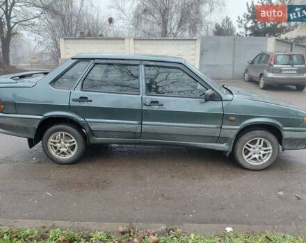 Зеленый ВАЗ 2115 Самара, объемом двигателя 1.6 л и пробегом 133 тыс. км за 1950 $, фото 2 на Automoto.ua