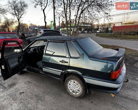 Зеленый ВАЗ 2115 Самара, объемом двигателя 1.6 л и пробегом 1 тыс. км за 711 $, фото 2 на Automoto.ua