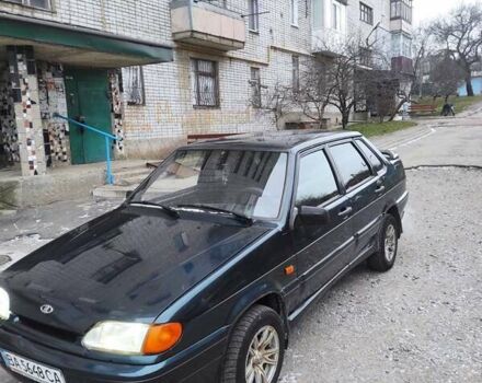 Зеленый ВАЗ 2115 Самара, объемом двигателя 1.6 л и пробегом 180 тыс. км за 2800 $, фото 1 на Automoto.ua