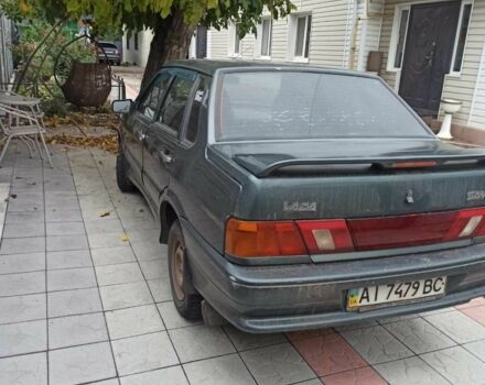 Зеленый ВАЗ 2115 Самара, объемом двигателя 1.6 л и пробегом 156 тыс. км за 1500 $, фото 7 на Automoto.ua