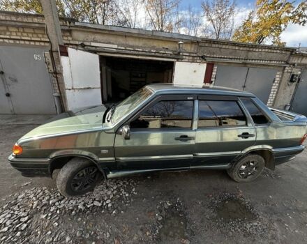 Зелений ВАЗ 2115 Самара, об'ємом двигуна 1.6 л та пробігом 190 тис. км за 2000 $, фото 1 на Automoto.ua