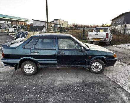 Зеленый ВАЗ 2115 Самара, объемом двигателя 1.6 л и пробегом 60 тыс. км за 713 $, фото 5 на Automoto.ua