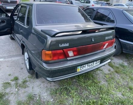 Зеленый ВАЗ 2115 Самара, объемом двигателя 1.6 л и пробегом 145 тыс. км за 2400 $, фото 4 на Automoto.ua