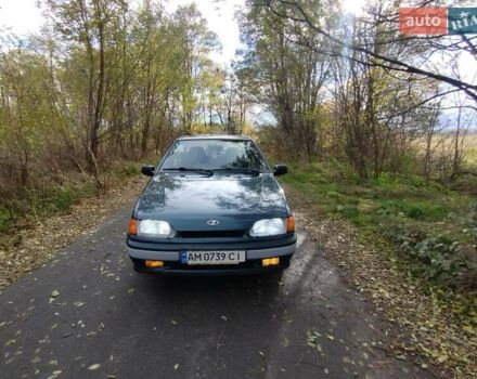 Зеленый ВАЗ 2115 Самара, объемом двигателя 1.6 л и пробегом 225 тыс. км за 1650 $, фото 14 на Automoto.ua