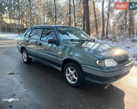 Зелений ВАЗ 2115 Самара, об'ємом двигуна 1.6 л та пробігом 138 тис. км за 1350 $, фото 6 на Automoto.ua