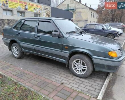 Зеленый ВАЗ 2115 Самара, объемом двигателя 1.6 л и пробегом 133 тыс. км за 1950 $, фото 10 на Automoto.ua