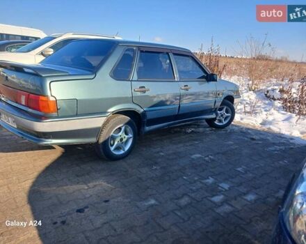 Зелений ВАЗ 2115 Самара, об'ємом двигуна 1.6 л та пробігом 138 тис. км за 1350 $, фото 3 на Automoto.ua