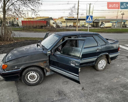 Зеленый ВАЗ 2115 Самара, объемом двигателя 1.6 л и пробегом 1 тыс. км за 711 $, фото 3 на Automoto.ua