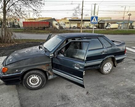 Зеленый ВАЗ 2115 Самара, объемом двигателя 1.6 л и пробегом 60 тыс. км за 713 $, фото 9 на Automoto.ua