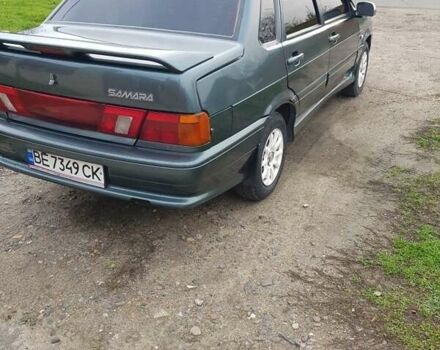 Зелений ВАЗ 2115 Самара, об'ємом двигуна 1.6 л та пробігом 195 тис. км за 1450 $, фото 6 на Automoto.ua