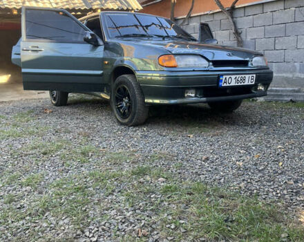 Зеленый ВАЗ 2115 Самара, объемом двигателя 1.6 л и пробегом 147 тыс. км за 2800 $, фото 11 на Automoto.ua