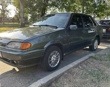 Зеленый ВАЗ 2115 Самара, объемом двигателя 1.6 л и пробегом 167 тыс. км за 2600 $, фото 3 на Automoto.ua