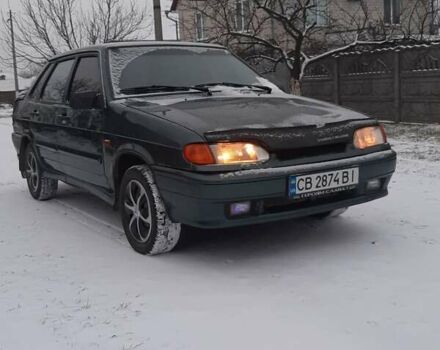 Зеленый ВАЗ 2115 Самара, объемом двигателя 1.6 л и пробегом 200 тыс. км за 1930 $, фото 3 на Automoto.ua