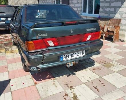 Зеленый ВАЗ 2115 Самара, объемом двигателя 1.6 л и пробегом 291 тыс. км за 1000 $, фото 3 на Automoto.ua
