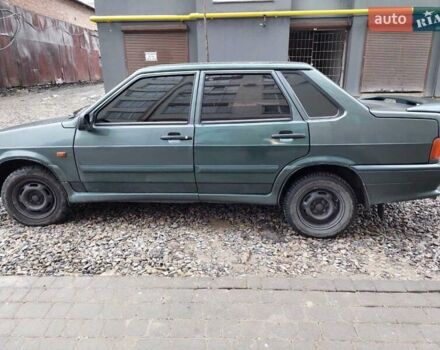 Зелений ВАЗ 2115 Самара, об'ємом двигуна 1.6 л та пробігом 156 тис. км за 1550 $, фото 2 на Automoto.ua