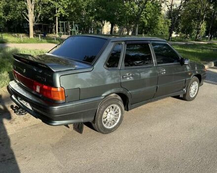 Зеленый ВАЗ 2115 Самара, объемом двигателя 1.6 л и пробегом 167 тыс. км за 2600 $, фото 6 на Automoto.ua
