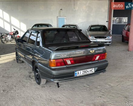 Зеленый ВАЗ 2115 Самара, объемом двигателя 1.6 л и пробегом 140 тыс. км за 730 $, фото 3 на Automoto.ua