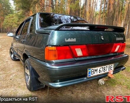 Зеленый ВАЗ 2115 Самара, объемом двигателя 1.6 л и пробегом 139 тыс. км за 2500 $, фото 7 на Automoto.ua
