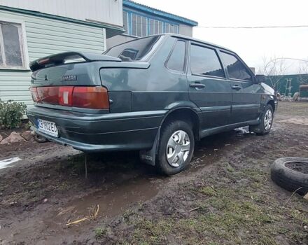 Зеленый ВАЗ 2115 Самара, объемом двигателя 1.6 л и пробегом 290 тыс. км за 1900 $, фото 2 на Automoto.ua