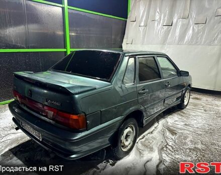 Зеленый ВАЗ 2115 Самара, объемом двигателя 1.6 л и пробегом 280 тыс. км за 1150 $, фото 2 на Automoto.ua