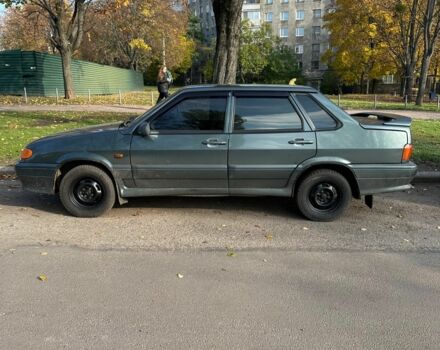 Зелений ВАЗ 2115 Самара, об'ємом двигуна 1.6 л та пробігом 190 тис. км за 2400 $, фото 3 на Automoto.ua